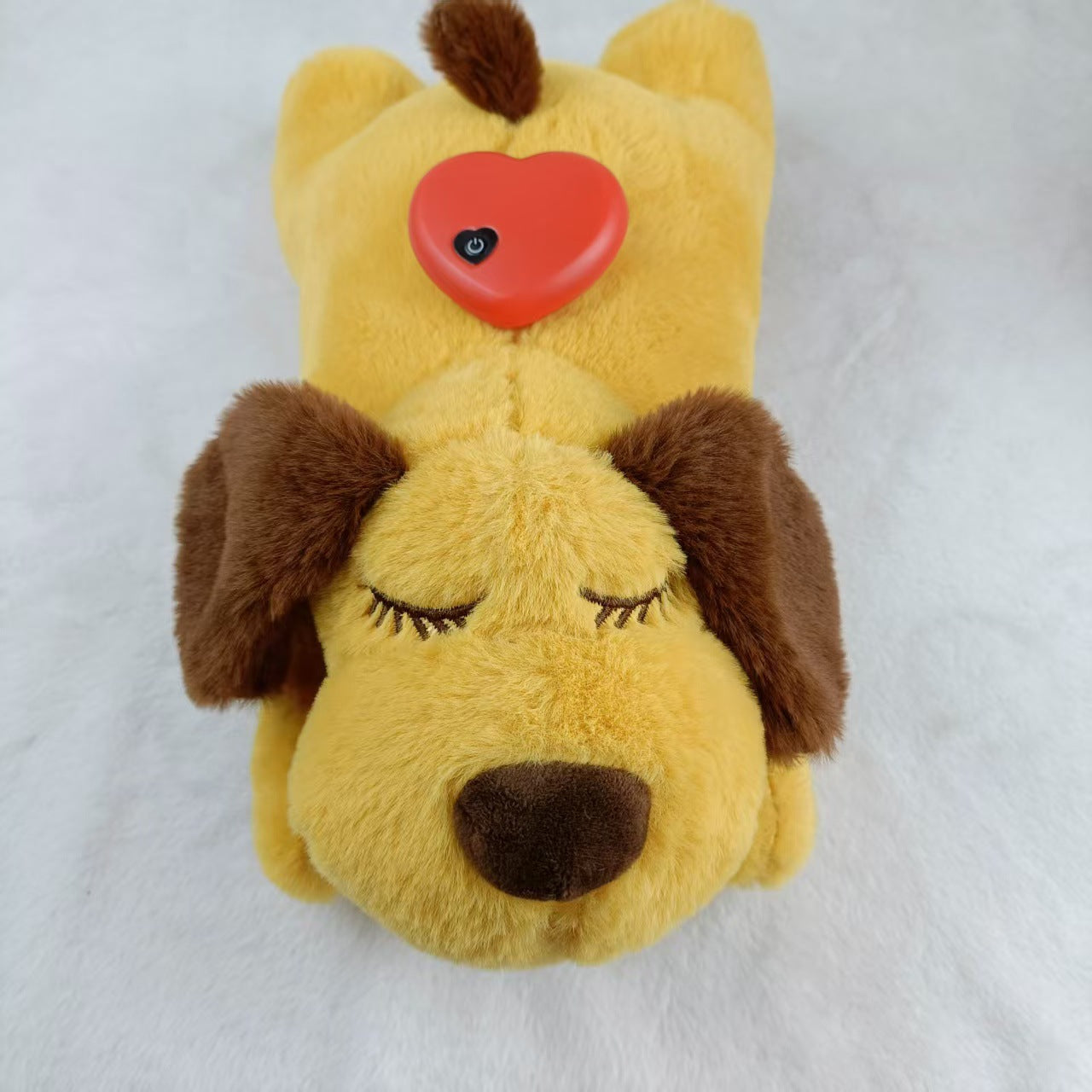 🎁 Calming Heartbeat Plush Toy for Dogs | Anxiety Relief Sleep Companion (50% off)