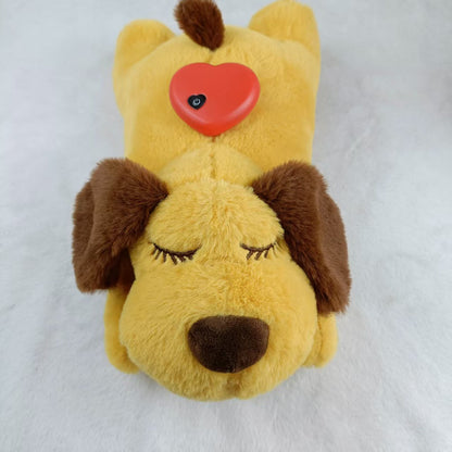 🎁 Calming Heartbeat Plush Toy for Dogs | Anxiety Relief Sleep Companion (50% off)