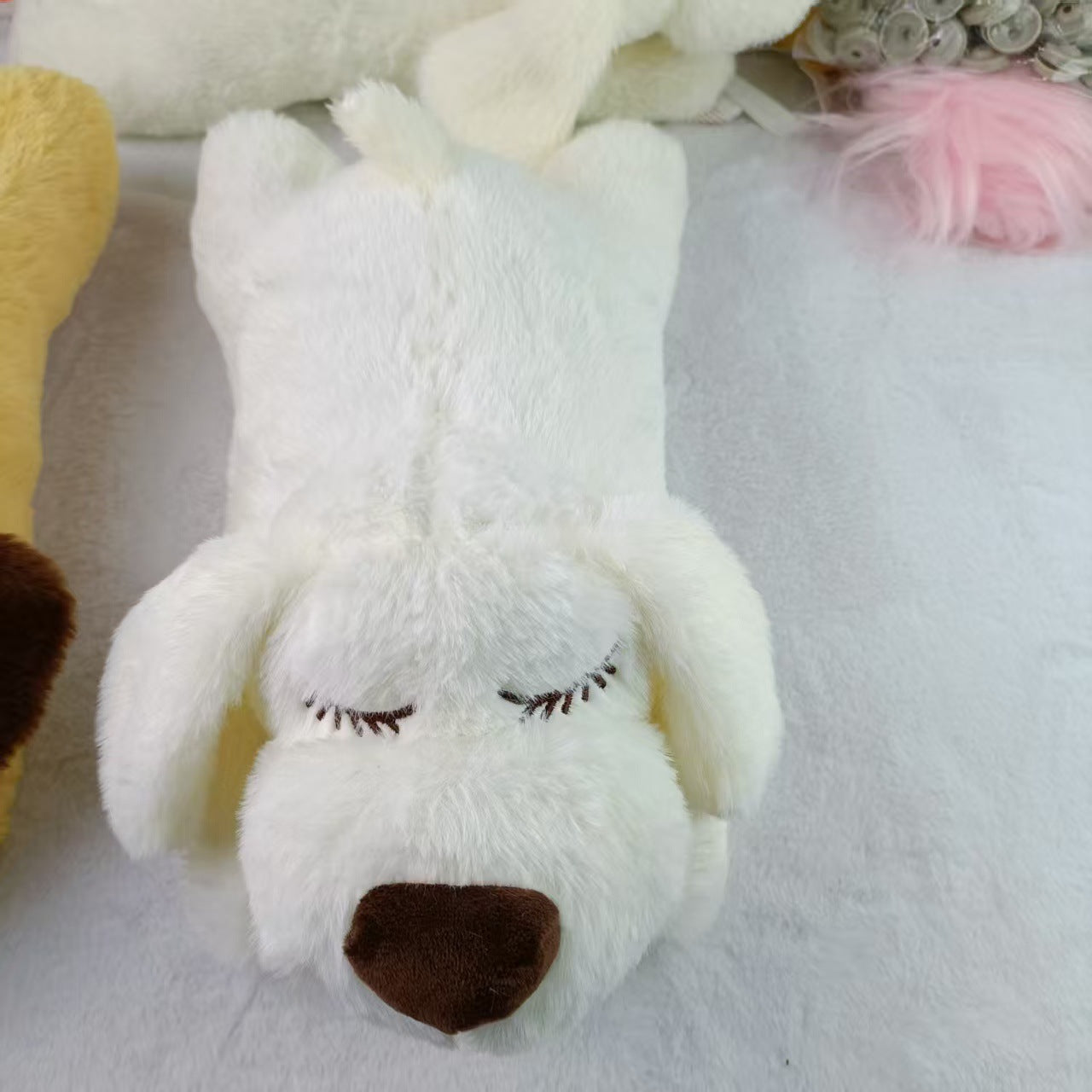 🎁 Calming Heartbeat Plush Toy for Dogs | Anxiety Relief Sleep Companion (100% off)